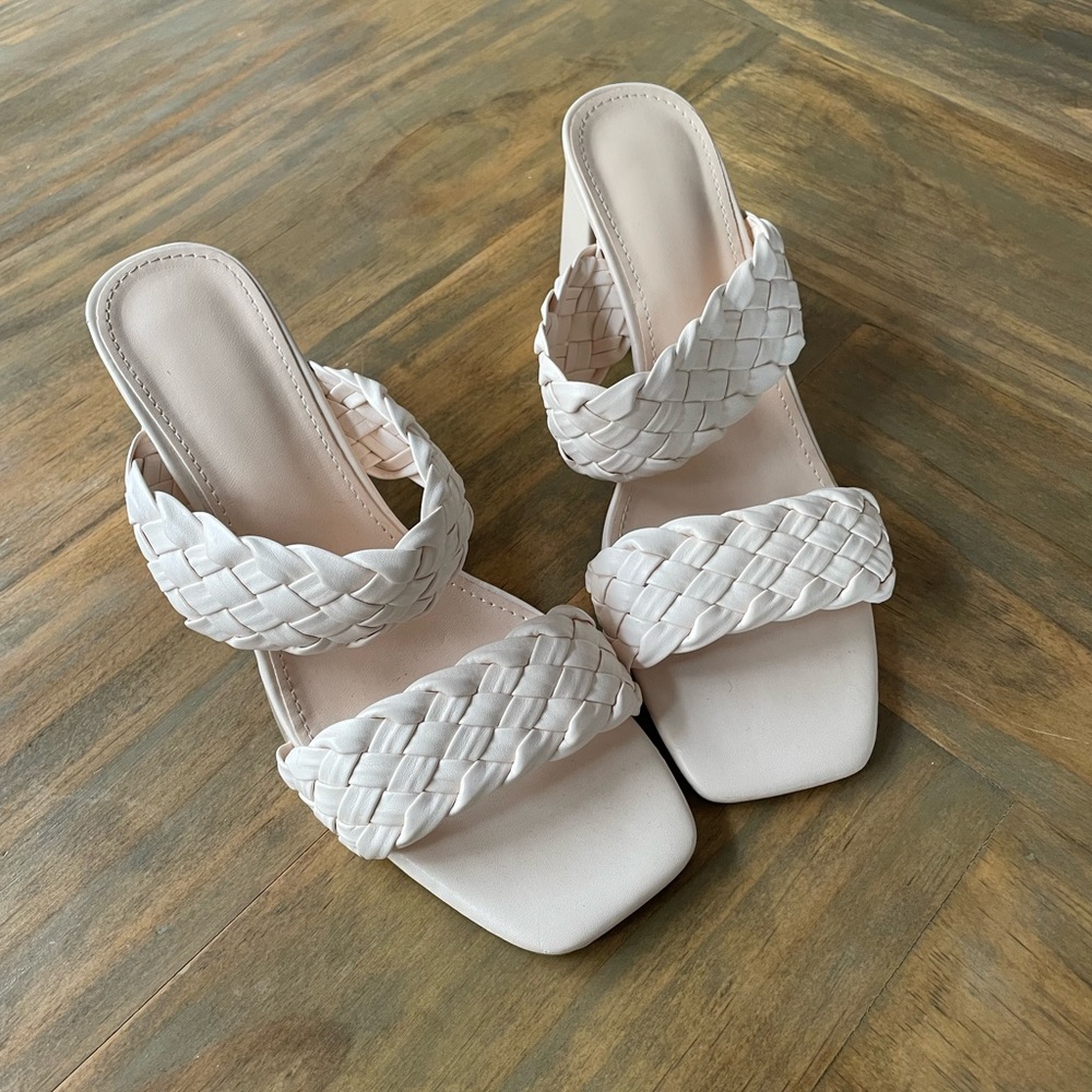 Braided Heels (39 Euro - Fits 7 US)
